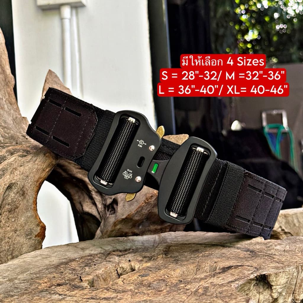 เข็มขัดยุทธวิธี 2 ชั้น หัวปลดไว มี S-XL รูปที่ 3