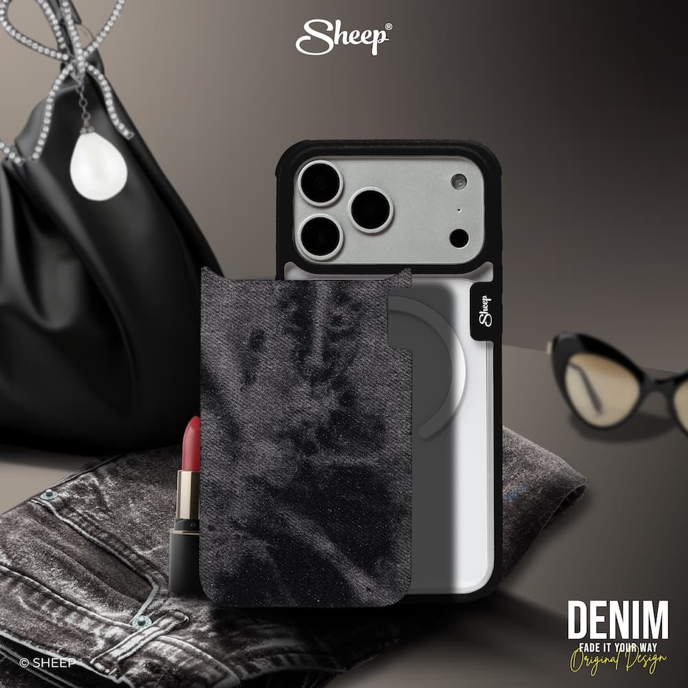 SHEEP OUTFIT Denim Collection เคสสำหรับไอโฟน เดนิมยีนส์ มีMagnet ถอดฝาหลัง รูปที่ 7
