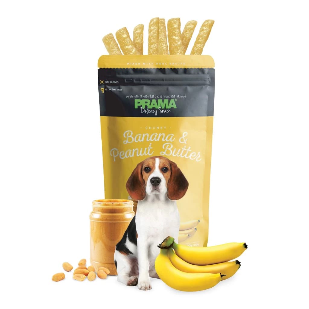PRAMA Delicacy Dog Snack พราม่า ขนมสำหรับสุนัขทุกสายพันธุ์ ที่มีอายุ 3 เดือนขึ้นไป ขนาด 50-70g รูปที่ 4