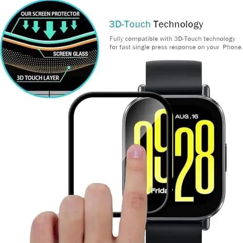 1-5PCSสำหรับXiaomi Redmi Watch 5 Lite ป้องกันหน้าจอคลุมทั้งหมด Watch 5 Active 5 Lite สมาร์ทนาฬิกา 3D โค้งป้องกันฟิล์มไม่ รูปที่ 9