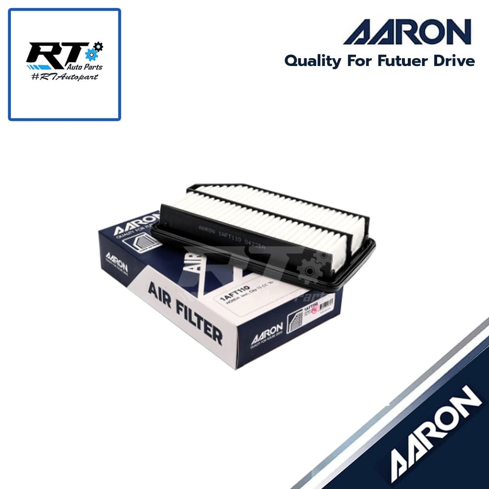 AARON กรองอากาศ Honda City GM6 RM6 ปี14-19 Jazz GK ปี14-20 BRV WRV | 1AFT110 | 17220-55A-Z01 รูปที่ 1