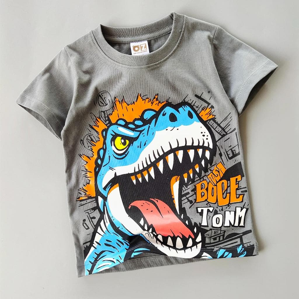 เสื้อเดี่ยวสกรีนใหญ่ ลายน่ารักมาก TS004 รูปที่ 5