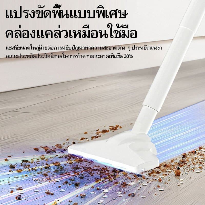 DECKER เครื่องดูดฝุ่นไร้สาย 16000pa เครื่องดูดฝุ่นในรถ แรงดูดสูง 2IN1เครื่องดูดฝุ่น Dry & Wet เหมาะสำหรับสัตว์เลี้ยง รูปที่ 4