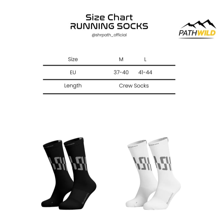 SHRPATH Running Socks SH3001 SH3002 ถุงเท้าสำหรับวิ่ง และออกกำลังกาย มีทั้งแบบข้อสั้นและข้อยาว รูปที่ 6