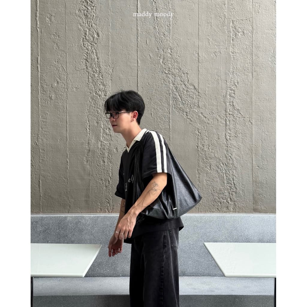 mdmd | go-to tote bag กระเป๋าหนัง PU ทรง Tote Bag รูปที่ 6