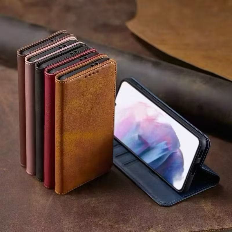 เคสฝาพับ XUNTE หนัง สำหรับ Samsung A23 A52 A52S A53 A73 A13 4G A22 M32 A32 4G A32 5G A12 M12 A02 M02 A11 M11 A33 A72 A71 รูปที่ 6