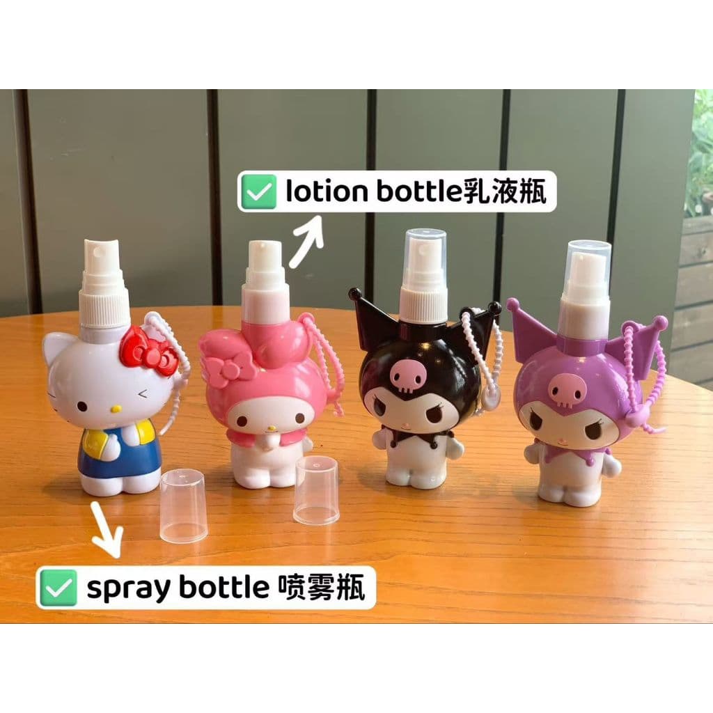 ขวดสเปรย์/ใส่ของเหลว ลาย Sanrio น่ารักมากๆ ขนาด 50 ml/100ml คุณภาพดี พกสะดวก ชิ้นละ 49 บาท รูปที่ 6