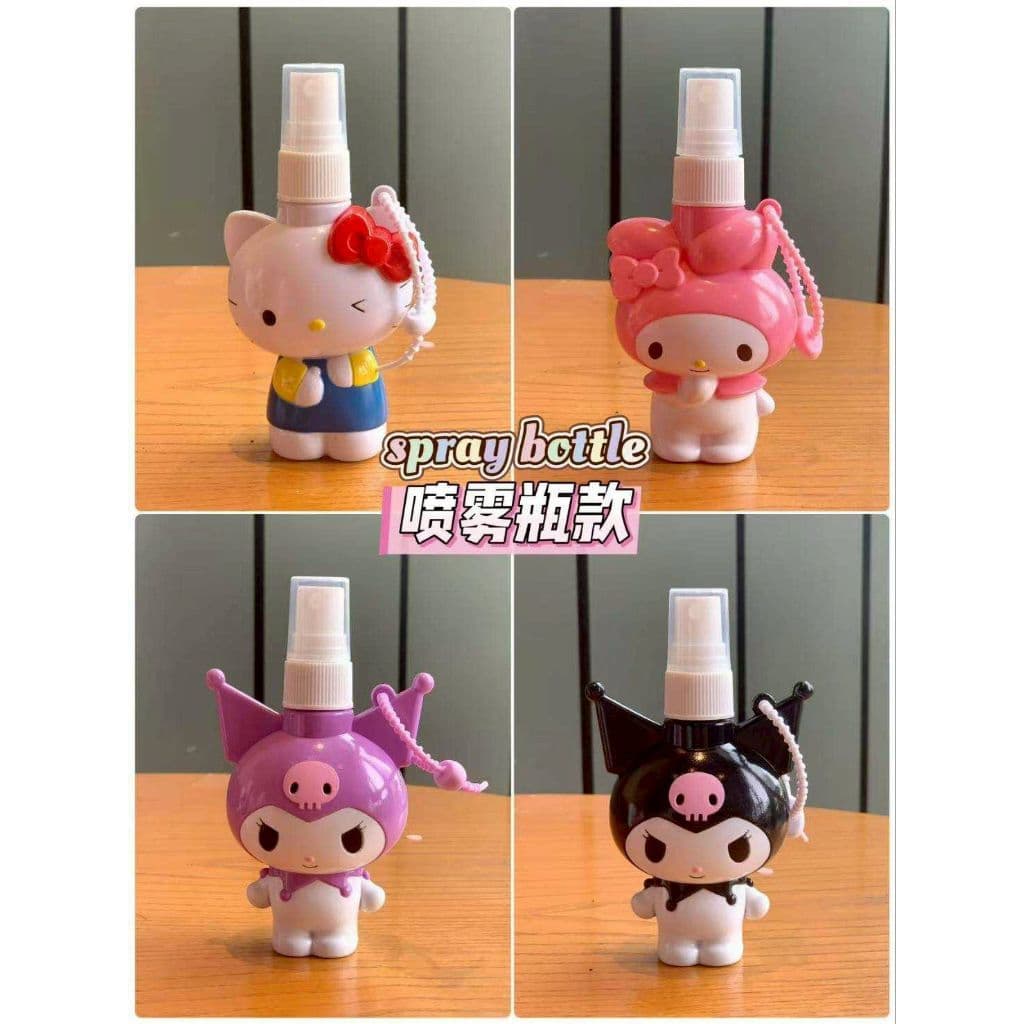 ขวดสเปรย์/ใส่ของเหลว ลาย Sanrio น่ารักมากๆ ขนาด 50 ml/100ml คุณภาพดี พกสะดวก ชิ้นละ 49 บาท รูปที่ 1