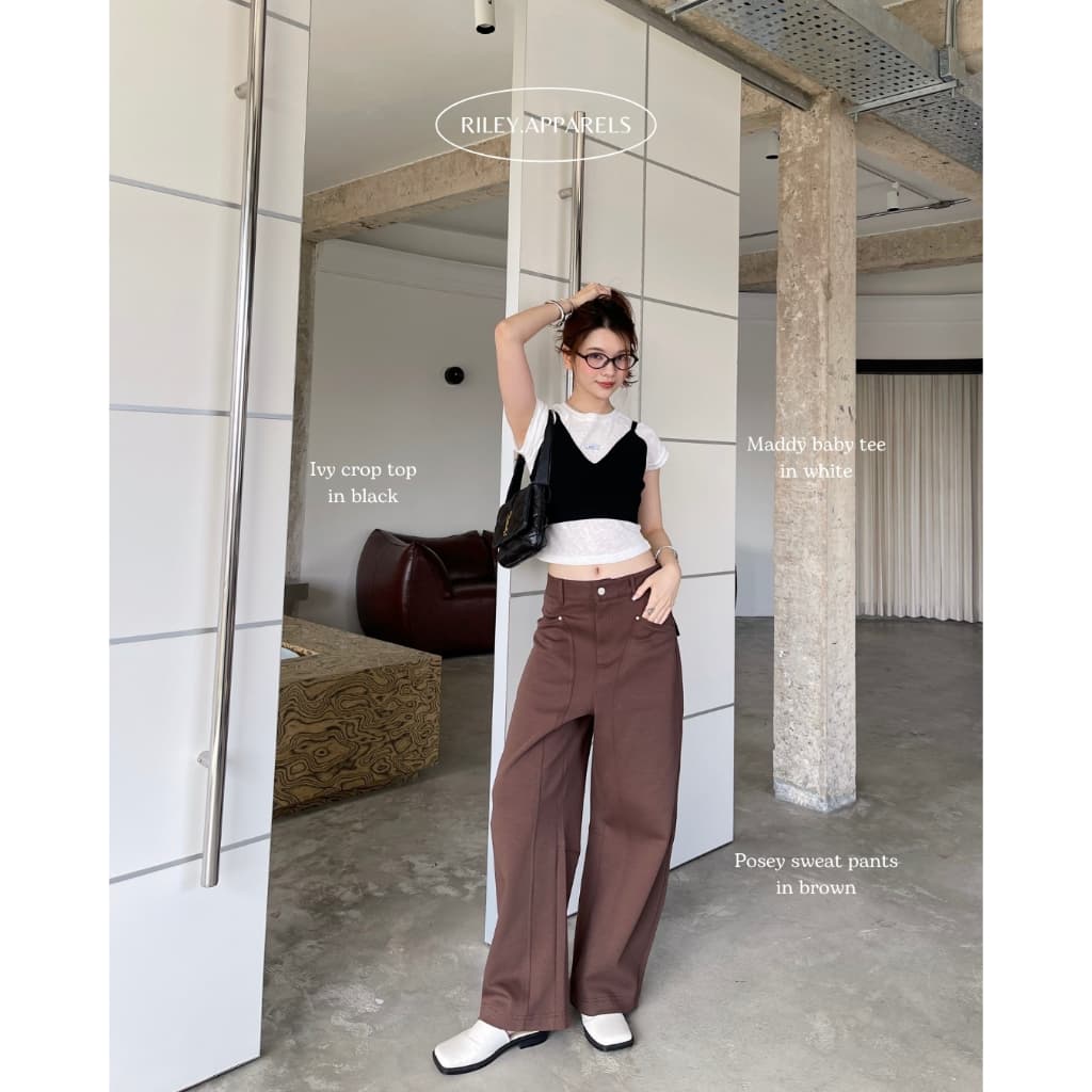 Riley.apparels - Posey sweat pants 9144 รูปที่ 9