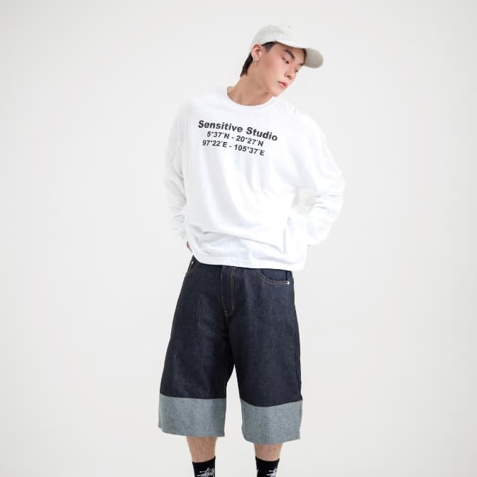 QCLOTH : MAD SHORT JEANS ! รูปที่ 8