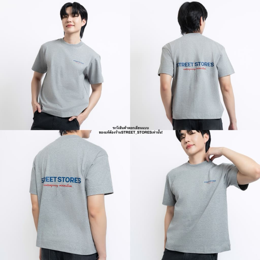 เสื้อยืดBoxy ครอป คอฟิต รูปที่ 3