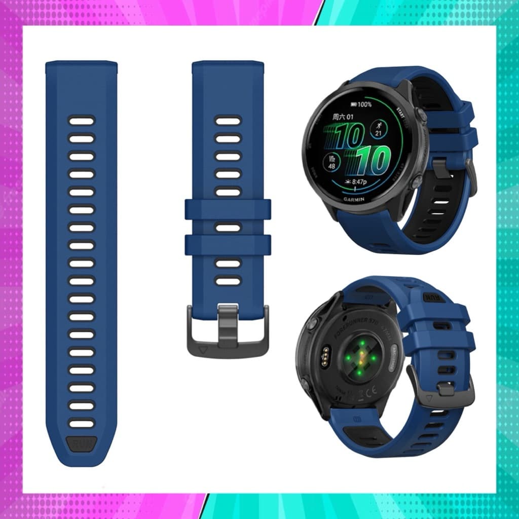 สาย Garmin Quick Fit 22 mm. ใช้สําหรับ Garmin รุ่น Forerunner 970/965/955/940/935 จัดส่งภายใน 24 hr. รูปที่ 6