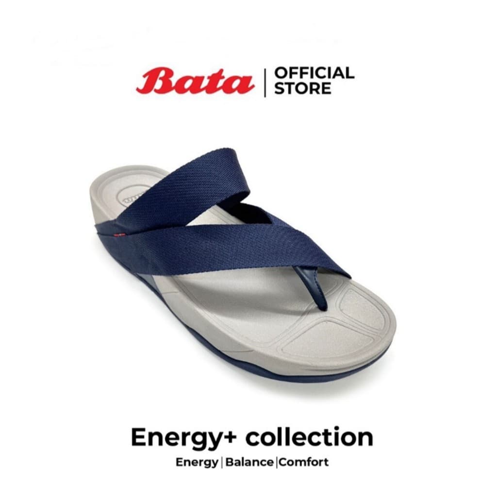 Bata บาจา Energy+ MIDNIGHT BLUE COLLECTION รองเท้าสายผ้าไนลอแบบสวมยอดฮิตหรับผู้หญิง สีน้ำเงิน รหัส 5719344 รูปที่ 2