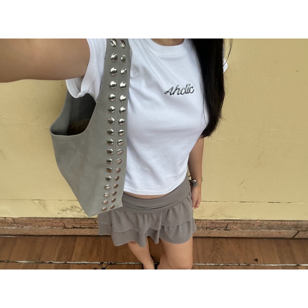 AHOLICBKK | เสื้อทรง BABY TEE TAGGED for Style รูปที่ 7