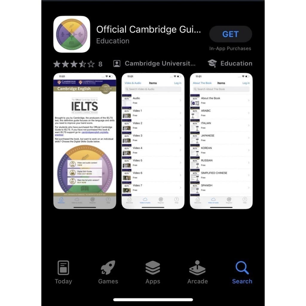 DKTODAY หนังสือ OFFICIAL CAMBRIDGE GUIDE + IELTS 20 ACADEMIC SERIES รูปที่ 2