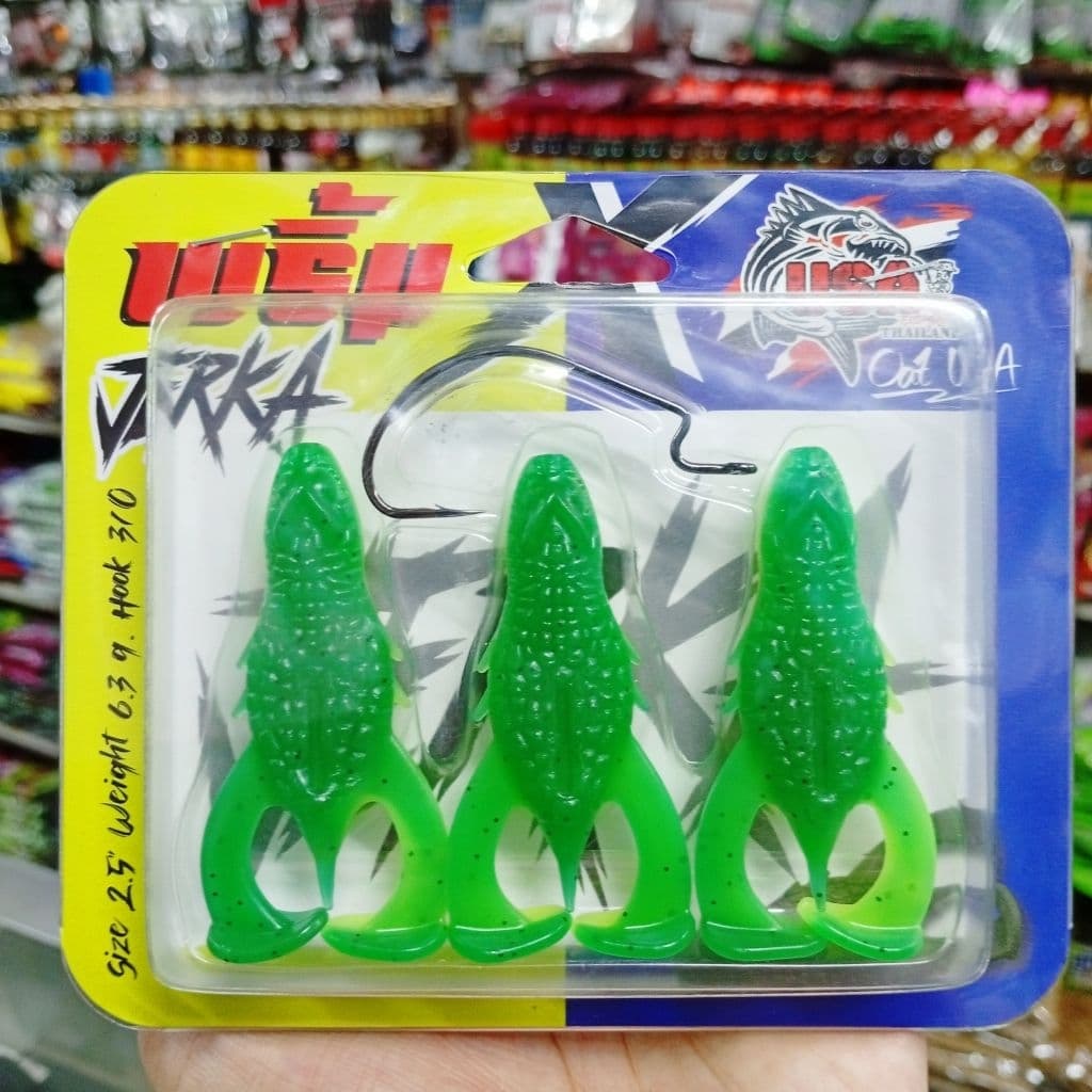 พริ้ม เจอร์ก้า PRIMM JERKA เหยื่อยางตกปลา รูปที่ 4