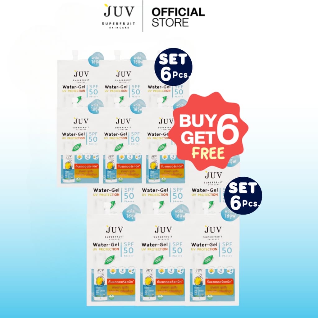 Juv Water Gel UV Protection SPF50 PA++++กันแดดพกพา 7 ml รูปที่ 2