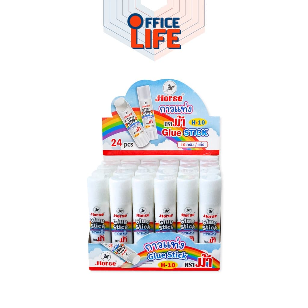 HORSE กาวแท่ง Glue Stick รุ่น H-10 รูปที่ 5