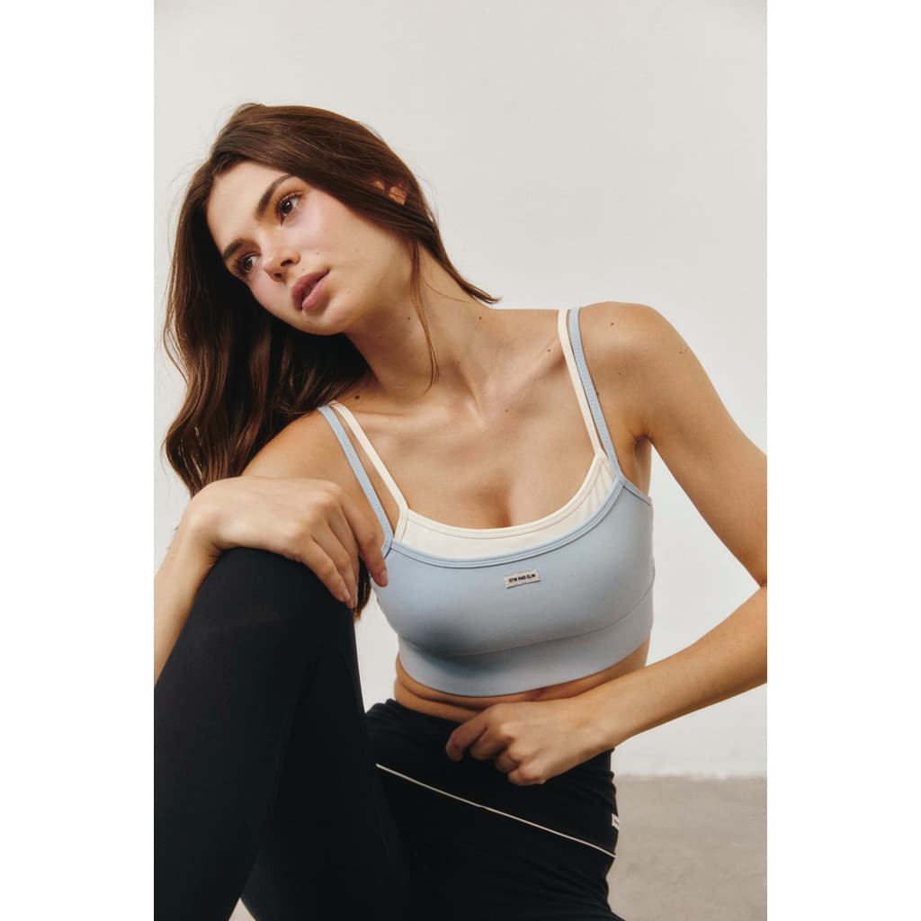 Hailey vol.1 sport bra  บราออกกำลังกายจาก gymandslim