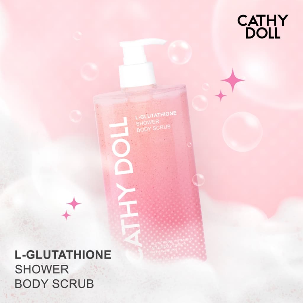 Cathy Doll แอลกลูต้าไธโอนชาวเวอร์บอดี้สครับ 400ml รูปที่ 1