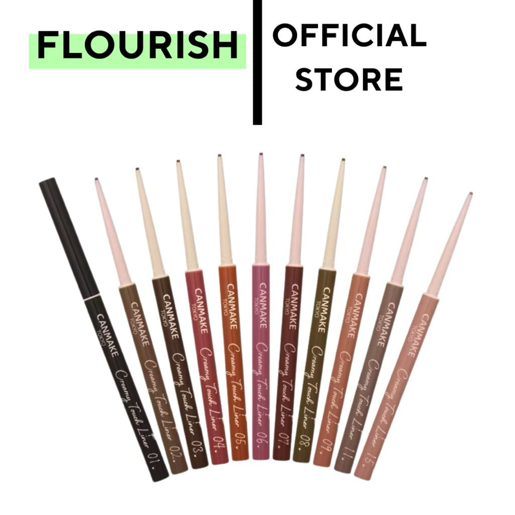 ส่งด่วน‼15,16 เข้าใหม่ CANMAKE Creamy Touch Liner แคนเมค ครีมมี่ ทัช ไลเนอร์ เจลอายไลน์เนอร์แบบหมุน รูปที่ 1