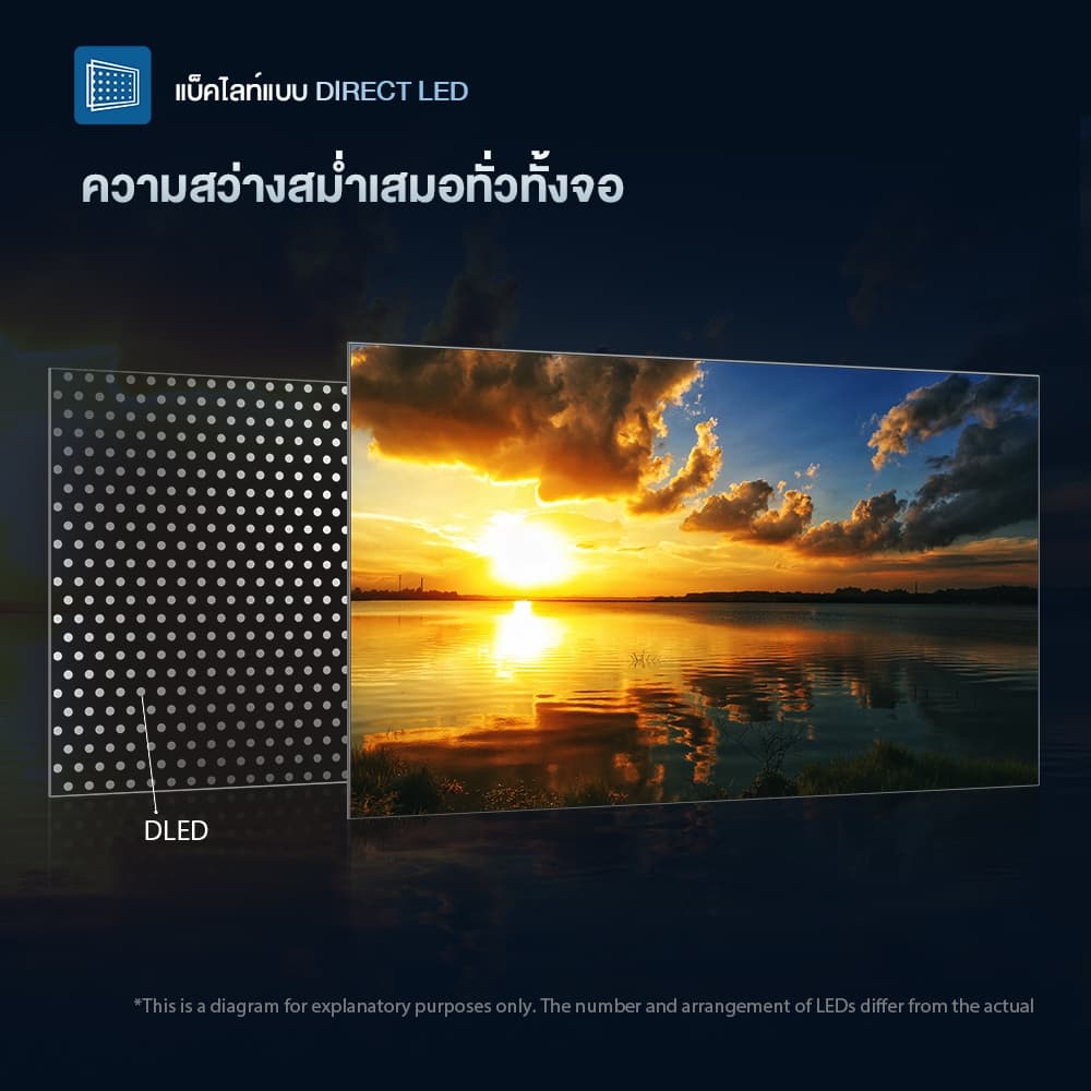 Toshiba TV 43E31RP ทีวี 43 นิ้ว FHD WIFI Dolby Audio Smart TV สมาร์ททีวี REGZA Engine รูปที่ 3