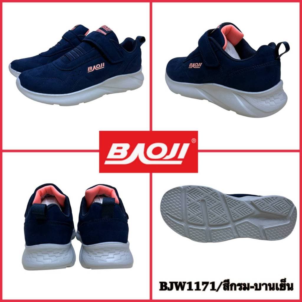 BAOJI BJW1171 รองเท้าผ้าใบหญิง แบบเทป ไซส์ 37-41 ซล. รูปที่ 7