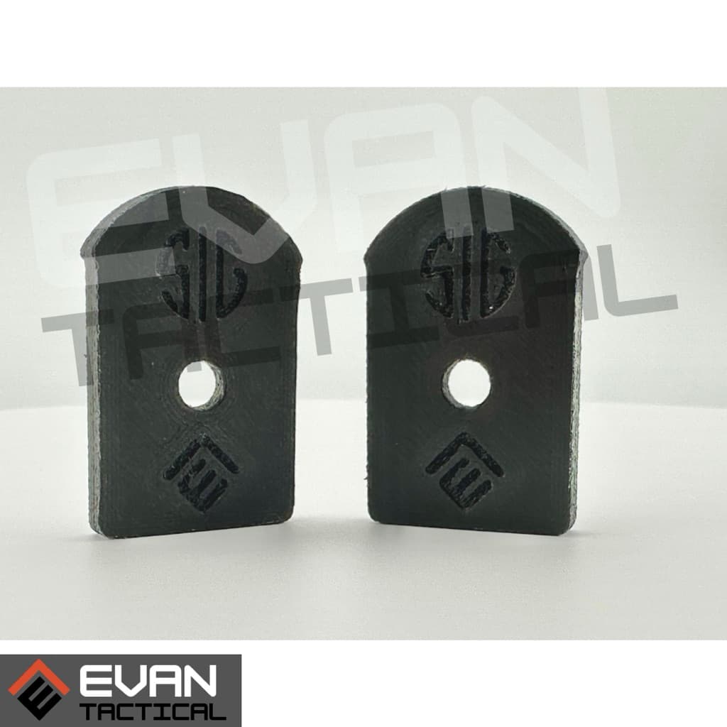 Evantactical P365 XL Base Plate – ส้นเรียบ P365 XL เปลี่ยนใส่กับ 12 เดิม) — ไม่เพิ่มความจุ รูปที่ 3
