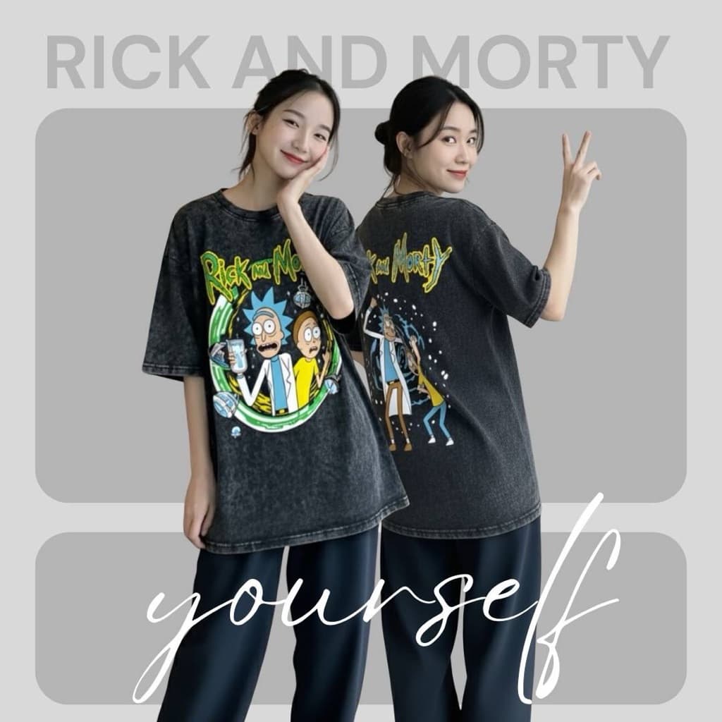 STF_SHOเสื้อยืดผ้าวินเทจ Oversize พิมลายหน้า-หลัง หลากหลาย สกรีนสวยทุกรุ่น งานUnisex ใส่ได้ทั้งหญิง-ชาย รูปที่ 9