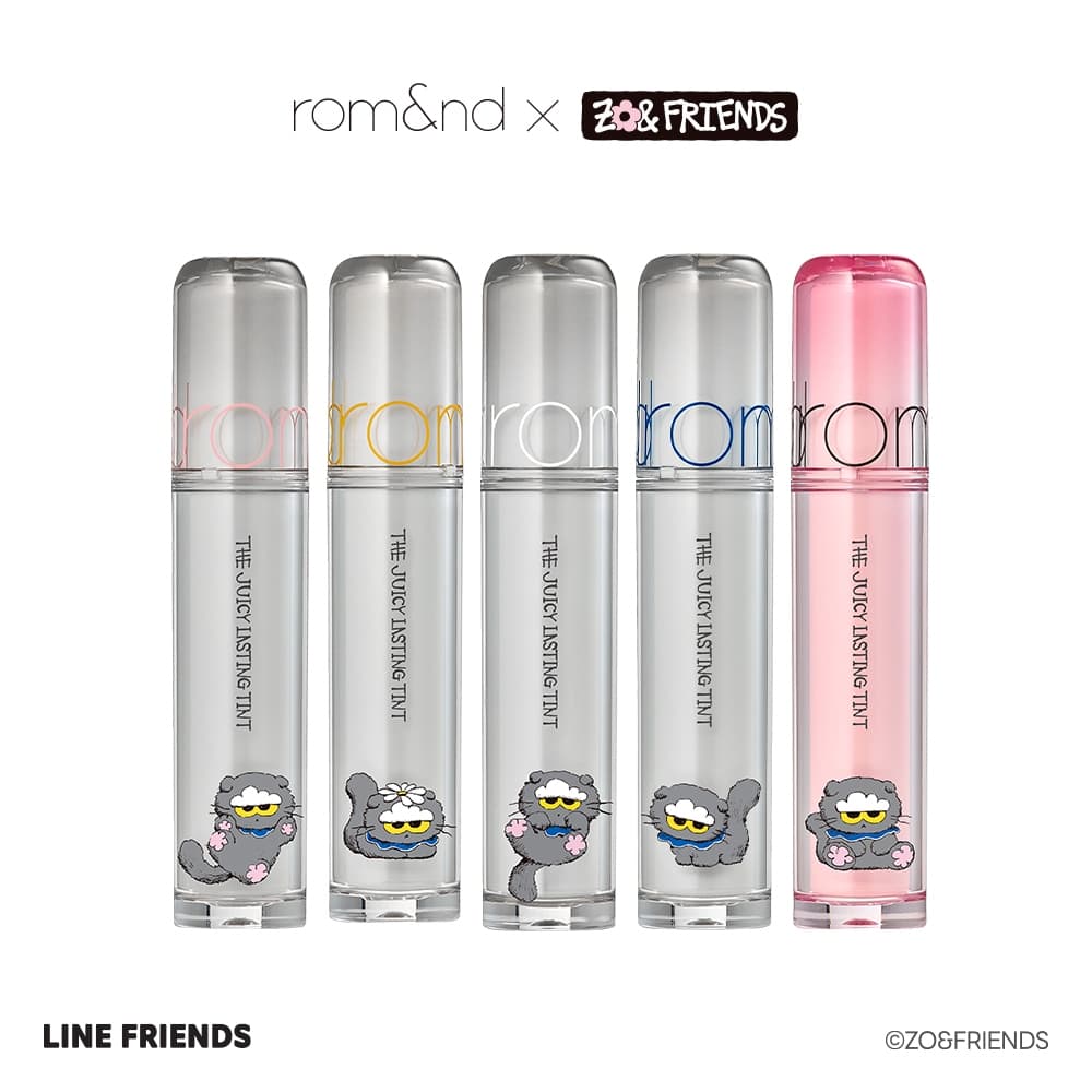 rom&nd X ZO&FRIENDS The Juicy Lasting Tint | Lip tint รูปที่ 2