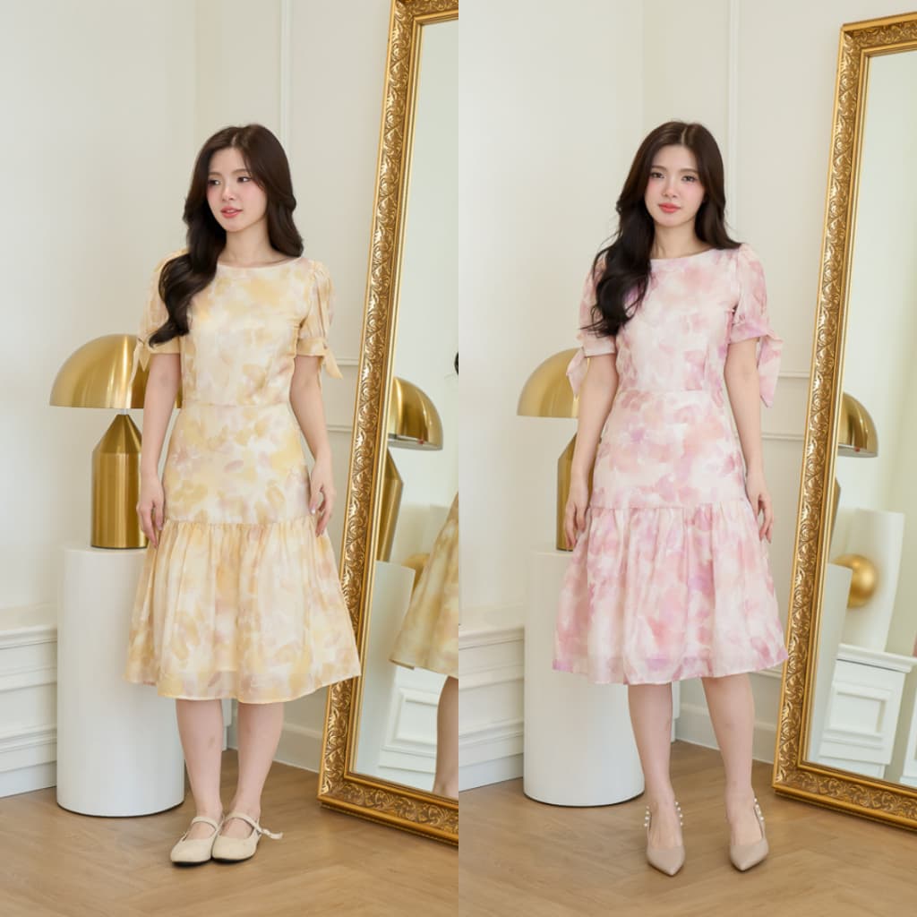 Pixie IVY Dress เดรสผูกแขน เดรสแขนตุ๊กตา รูปที่ 1