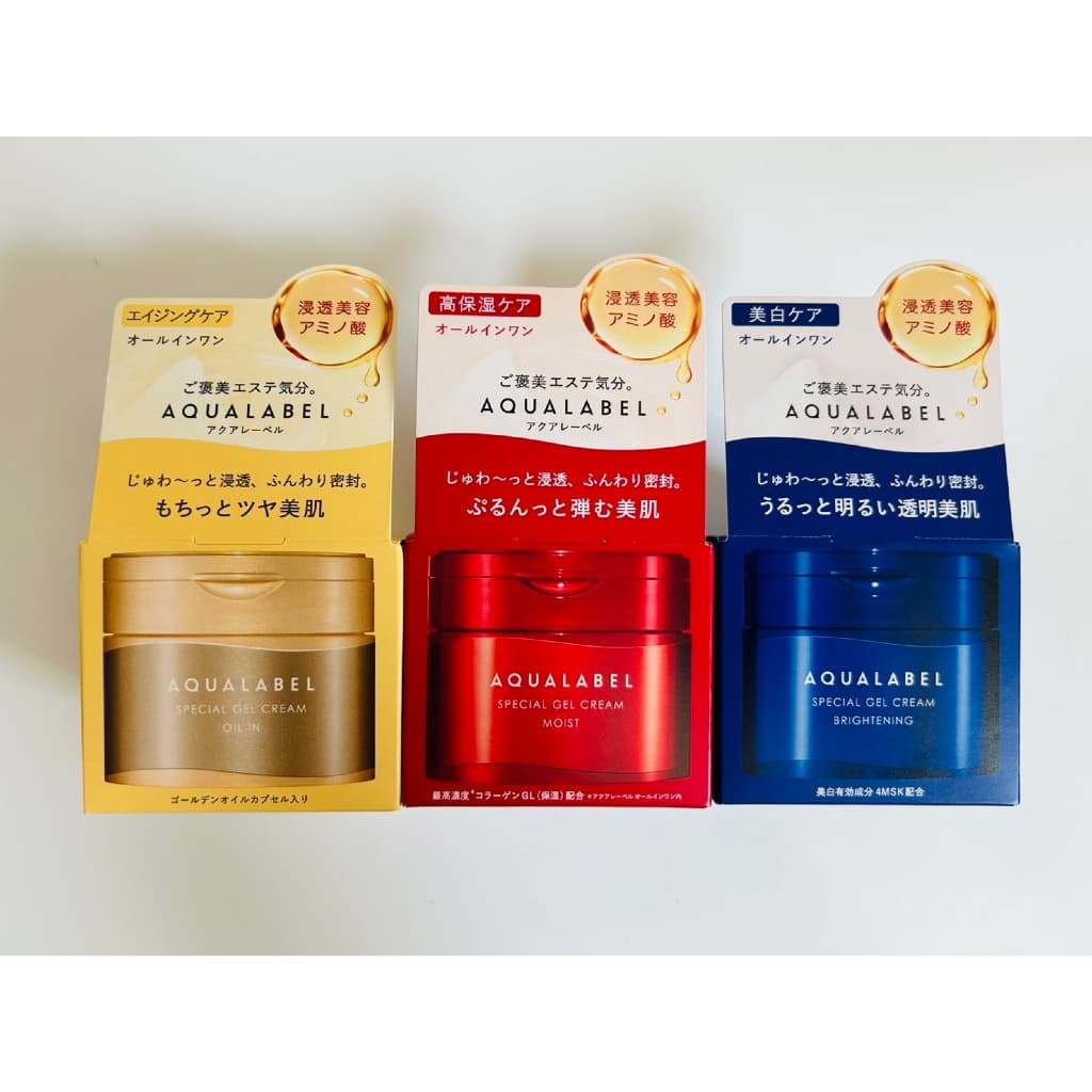 ! AQUALABEL Special Gel Cream ครีมกระปุกอควาลาเบล สเปเชียล เจลครีม 3สูคร ซองรีฟิล Aqua Label รูปที่ 2