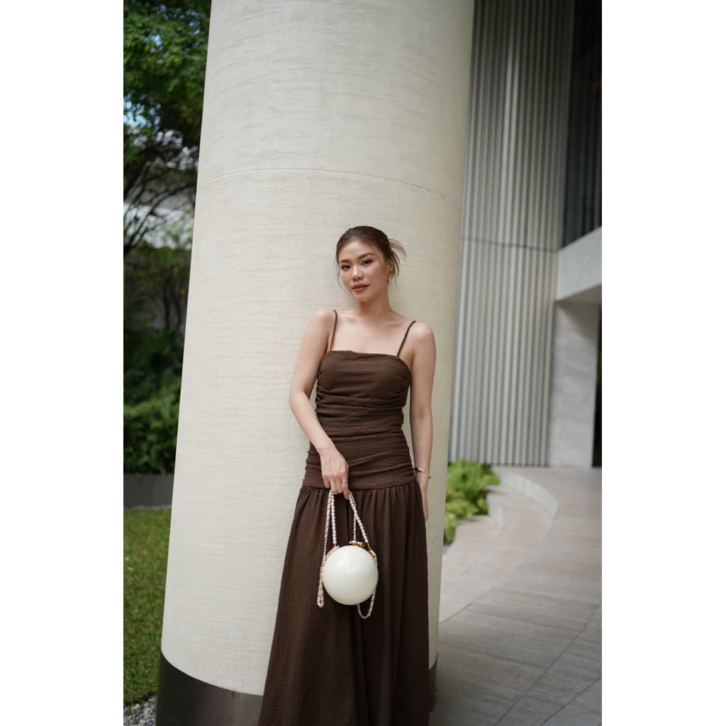 Iris Dress เดรสสายเดี่ยว เดรสไปงาน ชุดเพื่อนเจ้าสาว Basicselected