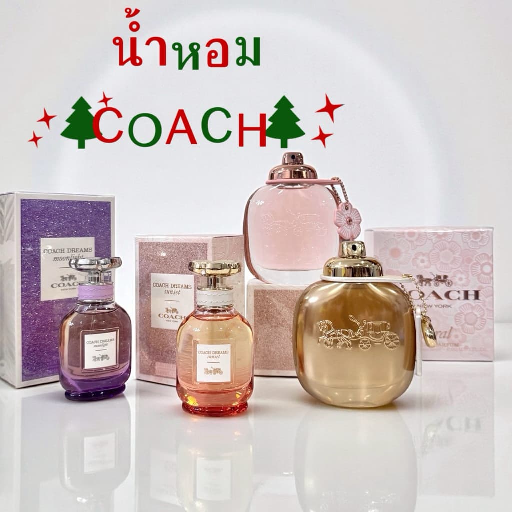 น้ำหอม COACH new york EDP มีหลายเลือกหลายกลิ่น,หลายขนาด รูปที่ 2