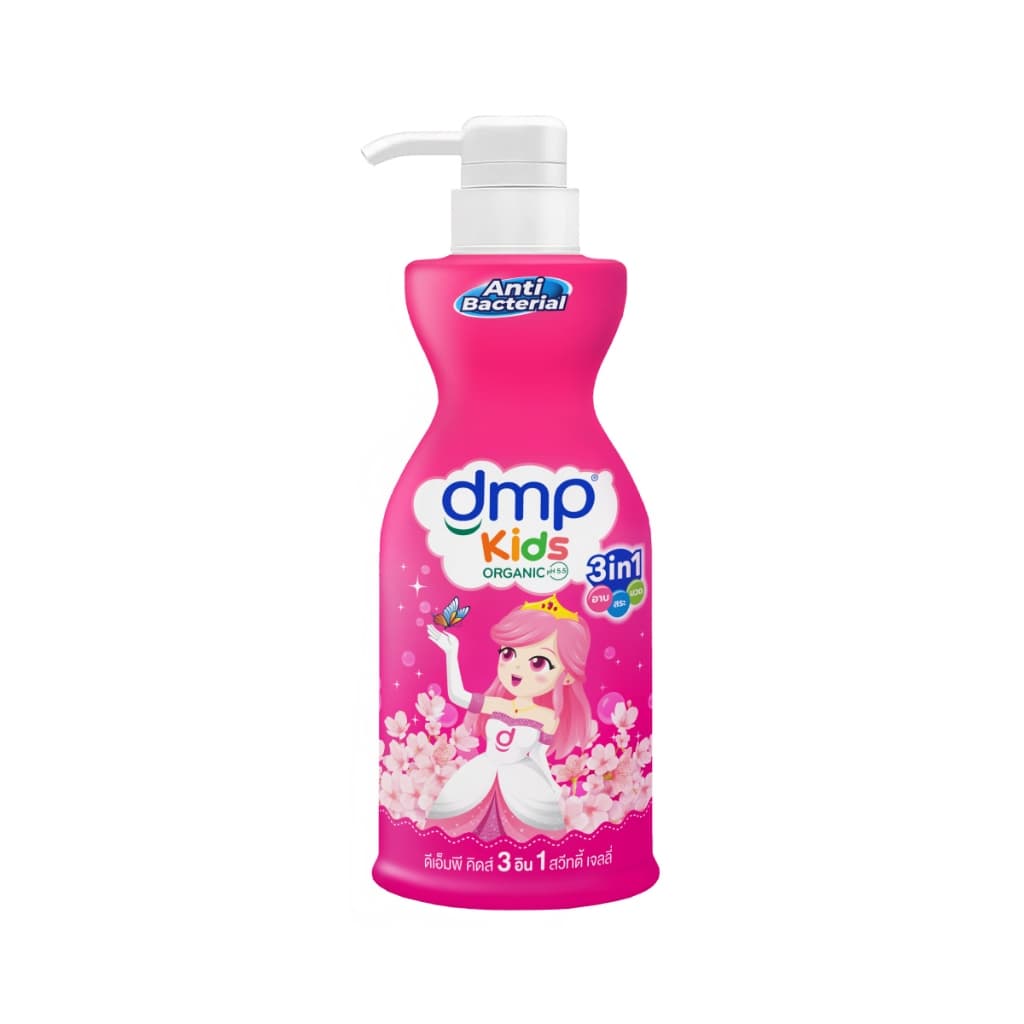 ดีเอ็มพี คิดส์ 3 อิน 1 สวีทตี้ เจลลี่ 400มล. Dmp Kids 3In1 Sweety Jelly 400ML สบู่เด็ก Baby shower รูปที่ 2