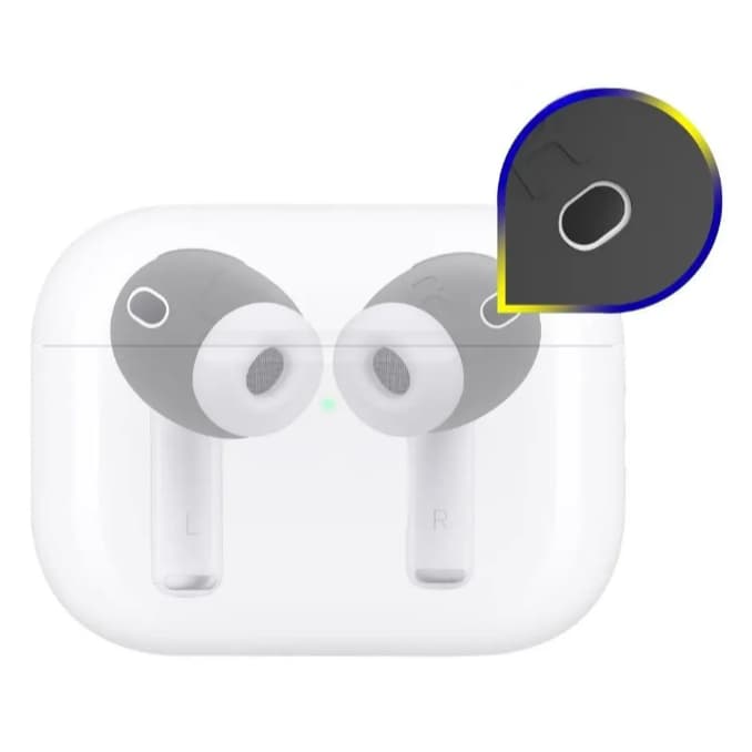 Ear tips for Airpod Pro3 , Airpod Pro2 & Airpod Pro ซิลิโคนหูฟังสำหรับแอร์พอร์ทโปร3,แอร์พอร์ทโปร2 และ แอร์พอร์ทโปร รูปที่ 3