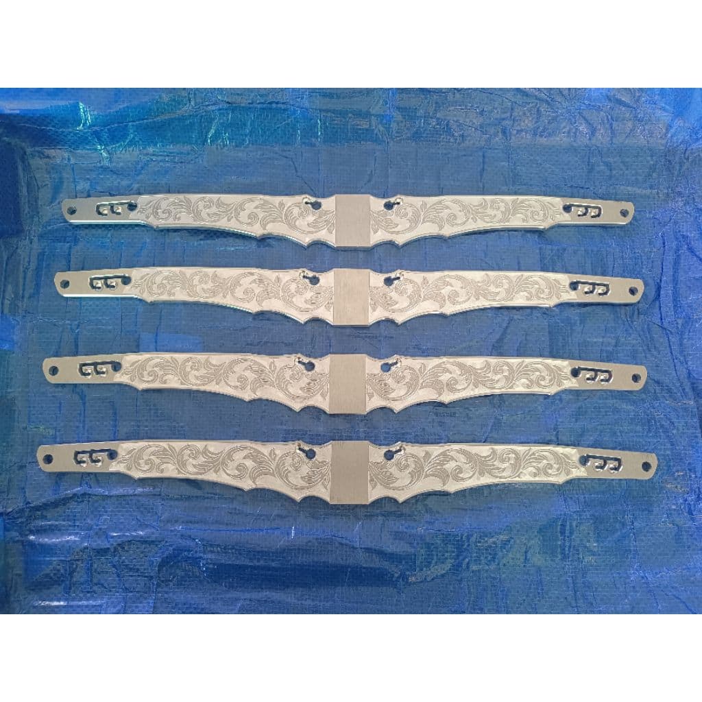 45- 50ซม เกรด6061. กัดลาย2หน้าและไม่กัดลาย (ช่างบริบูรณ์)