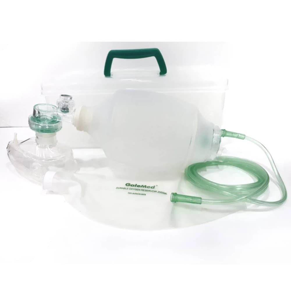 Galemed Ambu Bag RESCU-7 SILICONE RESUSCITATOR ชุดช่วยหายใจ ชนิดมือบีบ รูปที่ 6