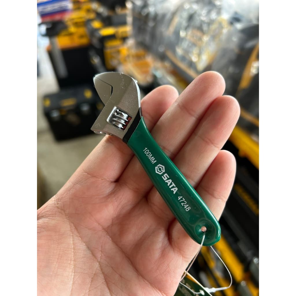 SATA ประแจเลื่อน ขนาด 4" - 12" No.472 (Dipping Handle European Style Adjustable Wrench) รูปที่ 8