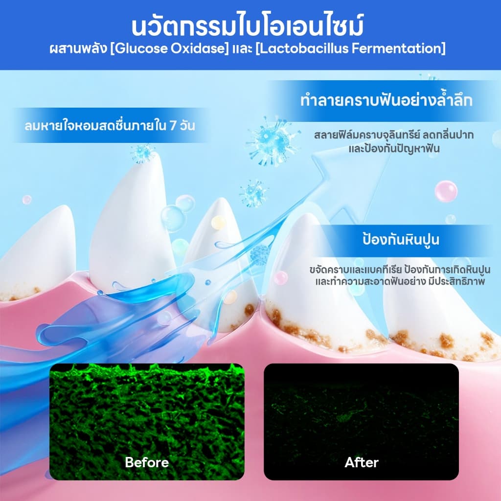 yoyo pet : VET CARE PET TOOTHPASTE | ยาสีฟันสัตว์เลี้ยง กลิ่นไก่ สำหรับสุนัขและแมว สูตรอ่อนโยน ปากสะอาด หอมสดชื่น รูปที่ 7