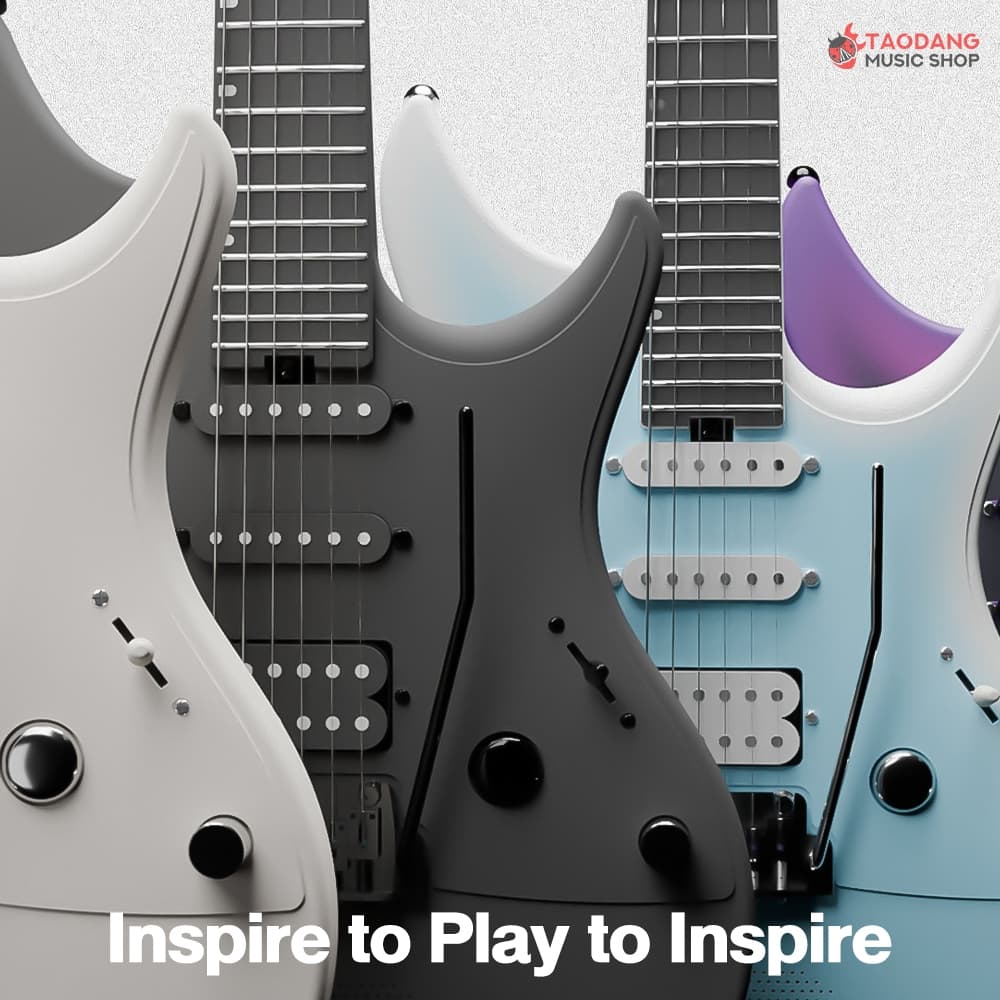 Enya Inspire กีต้าร์ไฟฟ้า Enya Smart Electric Guitar - เต่าแดง รูปที่ 2