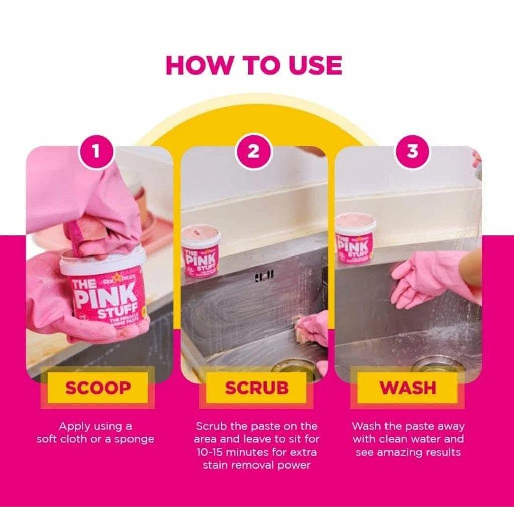 Stardrop The pink stuff ผลิตภัณฑ์ทำความสะอาดจากอังกฤษ ขจัดคราบ 850gm รูปที่ 5
