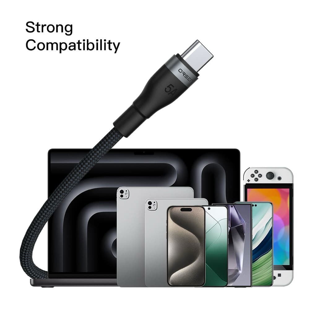 Orsen by eloop S6 สายชาร์จเร็ว USB Type-C to Type-C ยาว 1.5 ม. รองรับ QC4.0 PD 240W สายชาร์จ รูปที่ 7