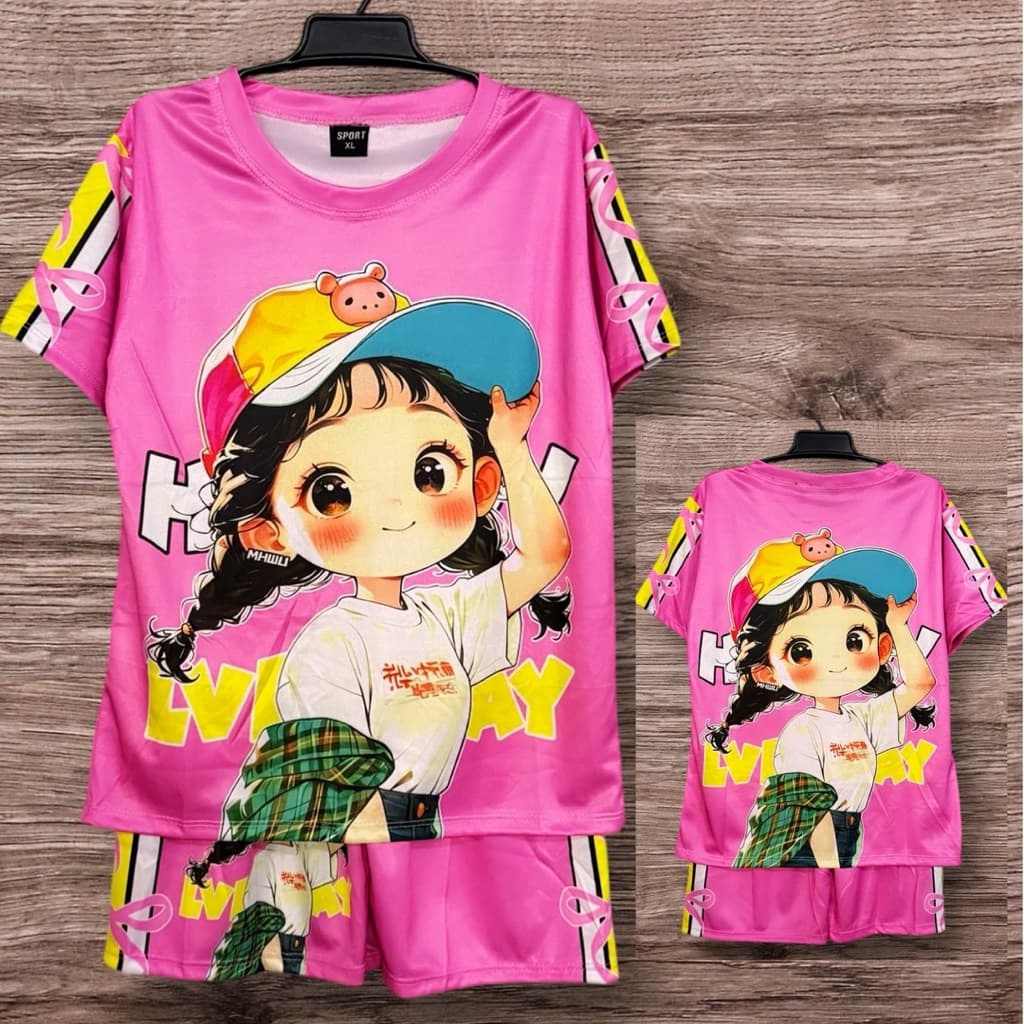 ชุดเด็ก ชุดเซ็ทเด็กได้ทั้งชุดเสื้อและกางเกงใส่ได้ทั้ง ดช/ดญ รูปที่ 5