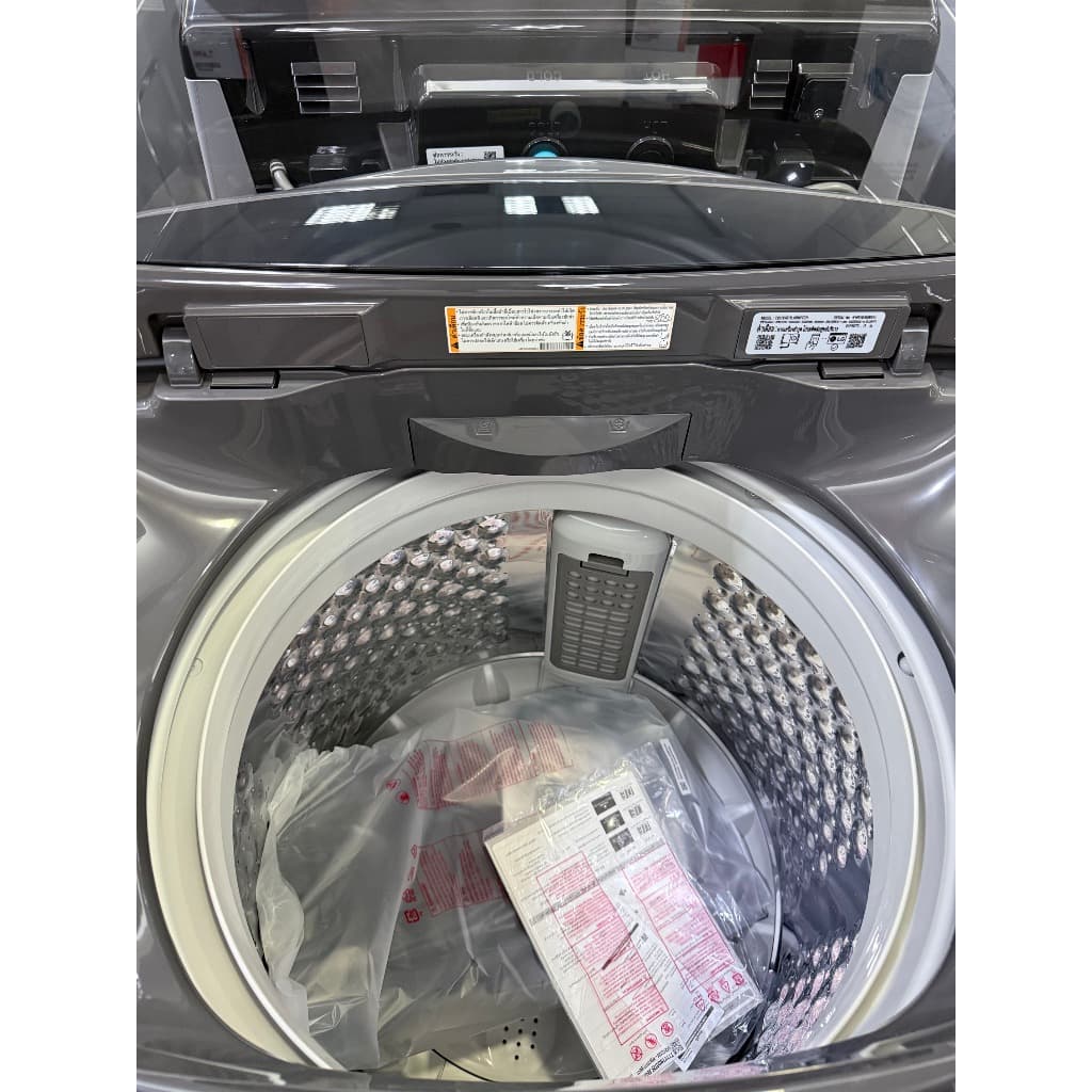 LG เครื่องซักผ้า ฝาบน ขนาด 19 ก.ก. รุ่น T2519VBTB สีดำ Top Load Washing Machine แอลจี รูปที่ 7