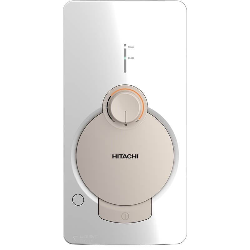 Hitachi ฮิตาชิ เครื่องทำน้ำอุ่น 3,800 - 4,800 วัตต์ Copper Tank รุ่น HES-GS สี Matte Metallic White/Silver รูปที่ 2