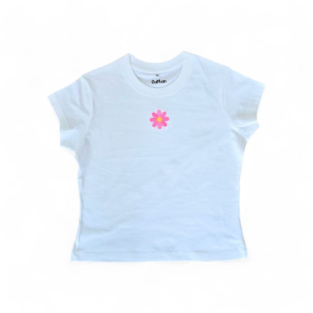 chicchi.cshop | เสื้อbabytee ลายปักดอกdaisy รูปที่ 2