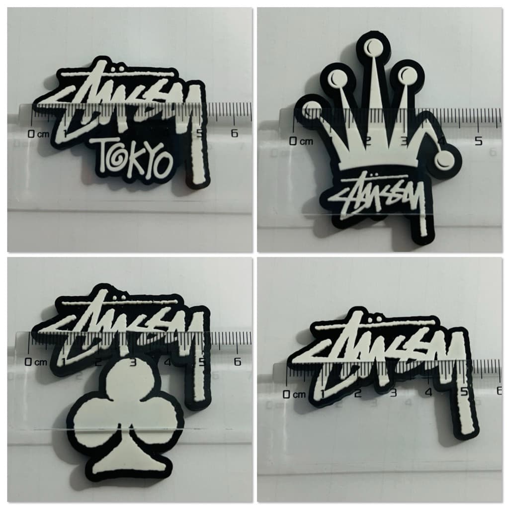 jbuตัวติดรองเท้ามีรู “ รถ รองเท้า สตุชชี่ แมงมุม “ ‼ Shoe Charm “ stussy ”บุหรี่ tnt Batman บอล8 car brand spider รูปที่ 3