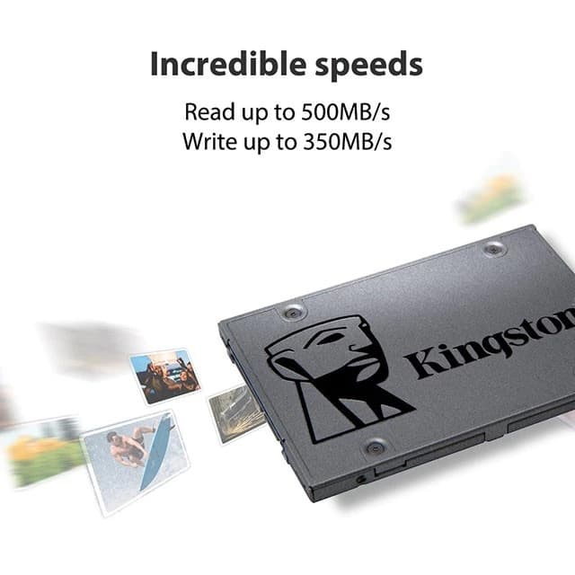 Kingston 480GB 960GB SSD A400 SATA 3.0 2.5“ ฮาร์ดไดรฟ์ภายใน รับประกัน 3 ปี รูปที่ 7