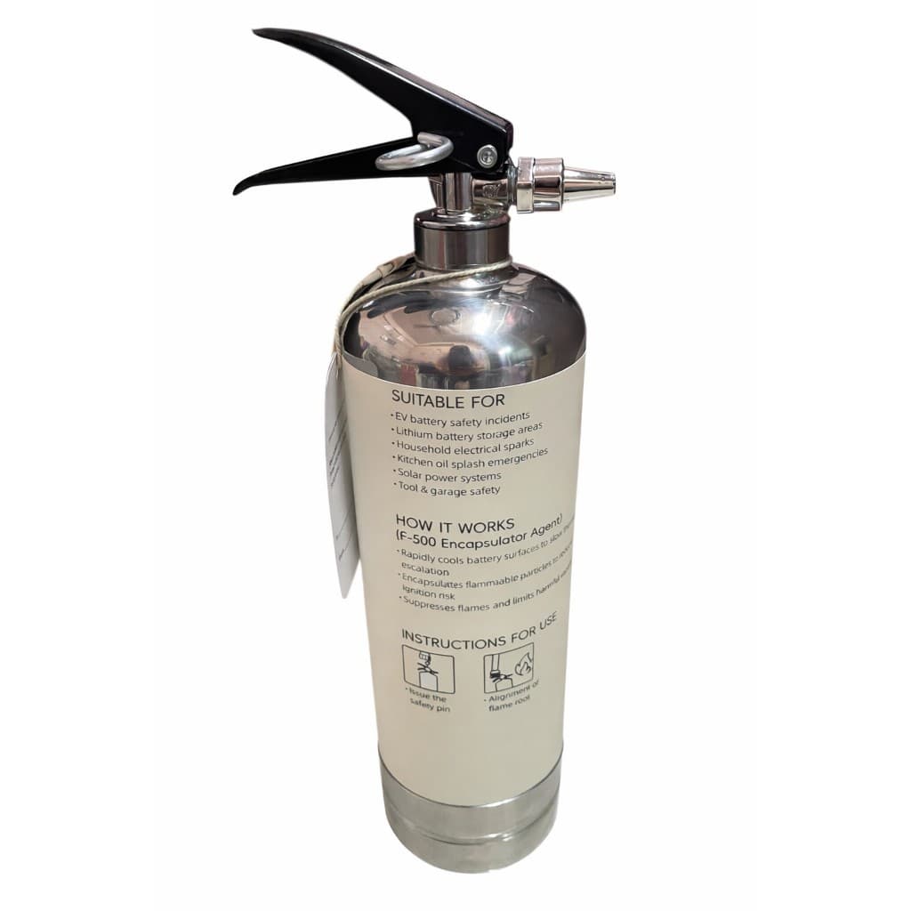 ถังดับเพลิง LCF500 1ลิตร X-Fire 1L F-500 คล้าย AVD สถานี EV แบตเตอรี่ของรถ EV สเปรย์ดับเพลิง พกพา F500 รูปที่ 3